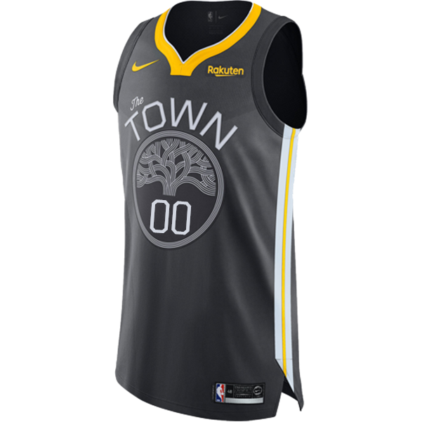 Golden State Warriors Nike Men's 'The Town' Custom Authentic On Court ...